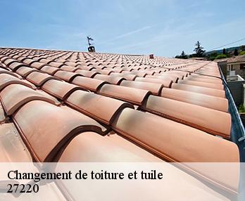 Changement de toiture et tuile  27220