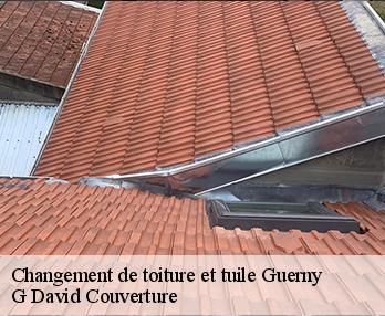 Changement de toiture et tuile guerny-27720 G David Couverture