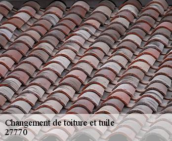 Changement de toiture et tuile  27770
