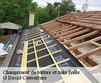 Changement de toiture et tuile