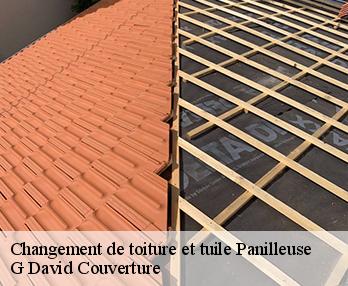 Changement de toiture et tuile  27510