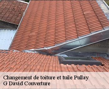 Changement de toiture et tuile pullay-27130 G David Couverture