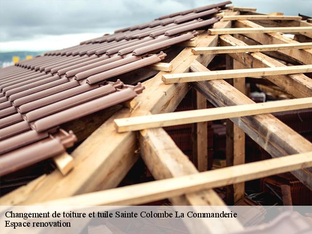 Changement de toiture et tuile  sainte-colombe-la-commanderie-27110 Espace renovation