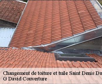 Changement de toiture et tuile  saint-denis-du-behelan-27160 G David Couverture