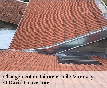 Changement de toiture et tuile  vironvay-27400 G David Couverture