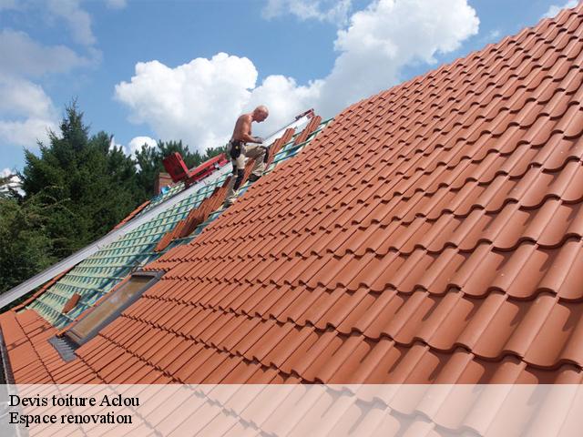 Devis toiture  aclou-27800 Espace renovation