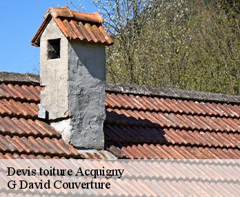 Devis toiture acquigny-27400 G David Couverture