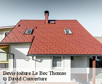 Devis toiture 27370