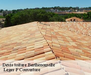 Devis toiture berthenonville-27630 Leger F Couverture