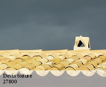 Devis toiture 27800