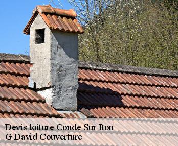 Devis toiture  conde-sur-iton-27160 G David Couverture