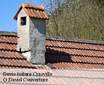 Devis toiture  crasville-27400 G David Couverture
