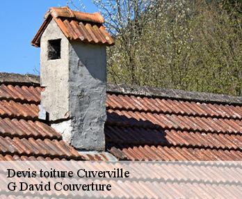 Devis toiture  cuverville-27700 G David Couverture