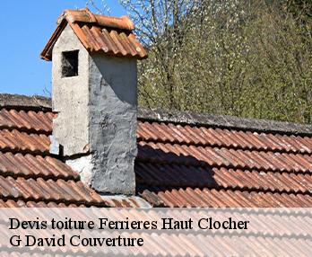 Devis toiture ferrieres-haut-clocher-27190 G David Couverture