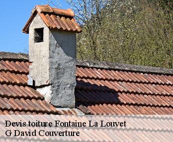 Devis toiture  fontaine-la-louvet-27230 G David Couverture