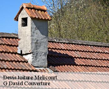 Devis toiture melicourt-27390 G David Couverture