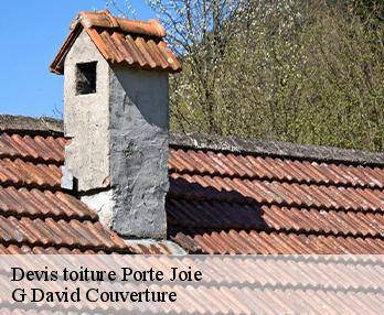 Devis toiture  porte-joie-27430 G David Couverture