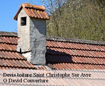 Devis toiture saint-christophe-sur-avre-27820 G David Couverture