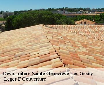 Devis toiture sainte-genevieve-les-gasny-27620 Leger F Couverture