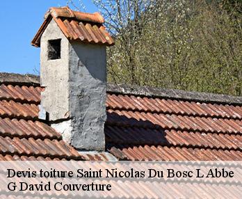 Devis toiture saint-nicolas-du-bosc-l-abbe-27300 G David Couverture