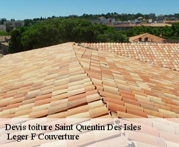 Devis toiture saint-quentin-des-isles-27270 Leger F Couverture