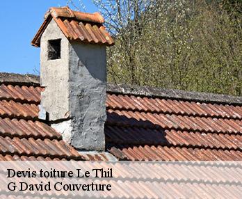 Devis toiture le-thil-27150 G David Couverture
