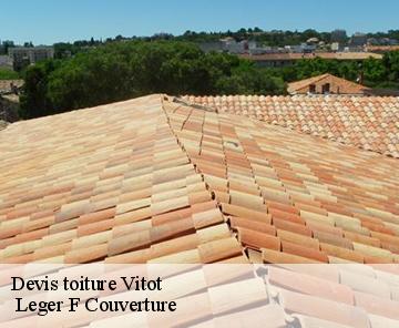 Devis toiture vitot-27110 Leger F Couverture