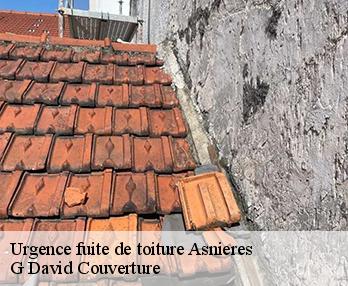 Urgence fuite de toiture  asnieres-27260 G David Couverture