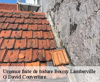 Urgence fuite de toiture  boissy-lamberville-27300 G David Couverture