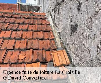 Urgence fuite de toiture la-croisille-27190 G David Couverture