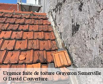 Urgence fuite de toiture  graveron-semerville-27110 G David Couverture