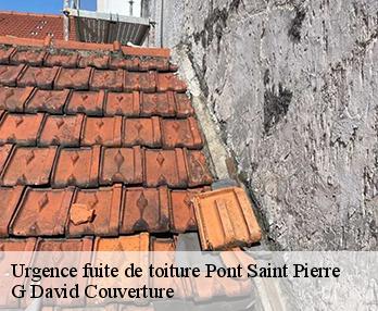 Urgence fuite de toiture  pont-saint-pierre-27360 G David Couverture