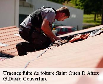 Urgence fuite de toiture