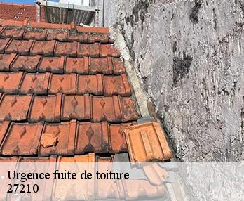 Urgence fuite de toiture 27210