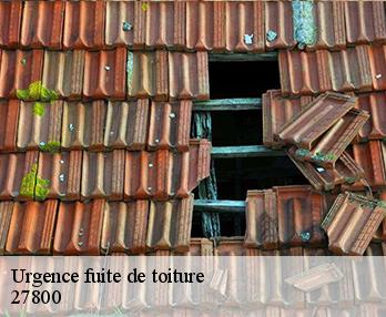 Urgence fuite de toiture  27800