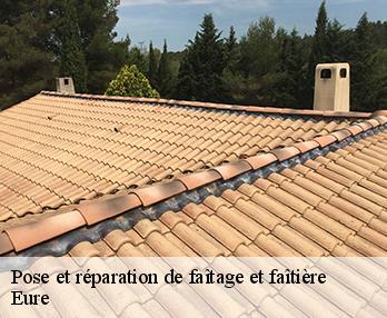 Pose et réparation de faîtage et faîtière