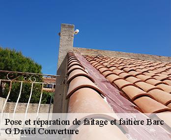 Pose et réparation de faîtage et faîtière barc-27170 G David Couverture
