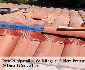 Pose et réparation de faîtage et faîtière  27220