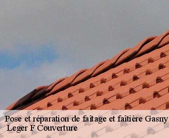 Pose et réparation de faîtage et faîtière