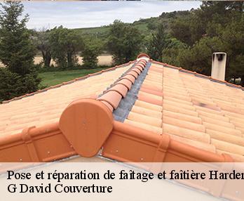 Pose et réparation de faîtage et faîtière