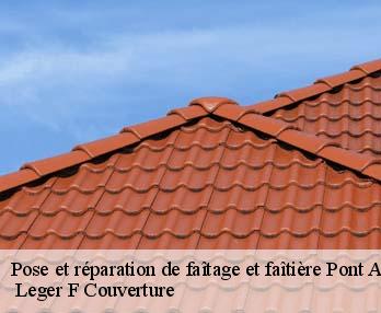 Pose et réparation de faîtage et faîtière  27290
