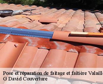Pose et réparation de faîtage et faîtière  27300