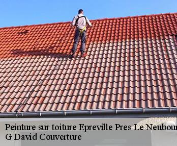 Peinture sur toiture epreville-pres-le-neubour-27110 G David Couverture