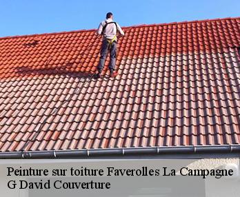 Peinture sur toiture  faverolles-la-campagne-27190 G David Couverture