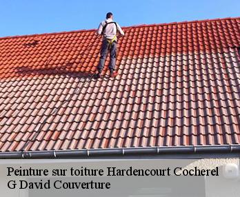 Peinture sur toiture  hardencourt-cocherel-27120 G David Couverture