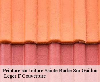 Peinture sur toiture
