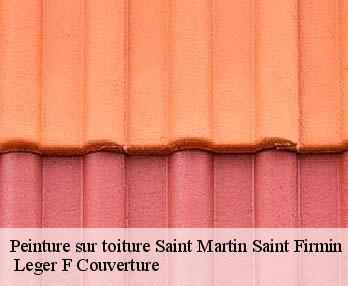 Peinture sur toiture