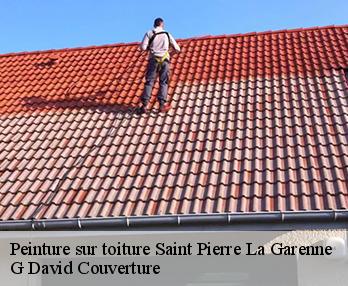 Peinture sur toiture saint-pierre-la-garenne-27600 G David Couverture